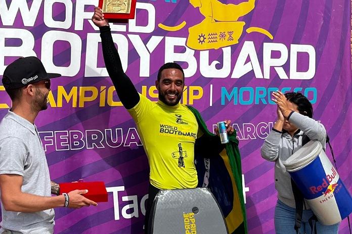 Atleta baiano vence a primeira etapa do Mundial de Bodyboarding Pro 2024