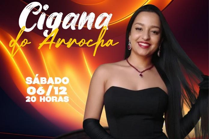 Cigana do Arrocha se apresenta neste sábado no Matheus Bar & Petiscaria