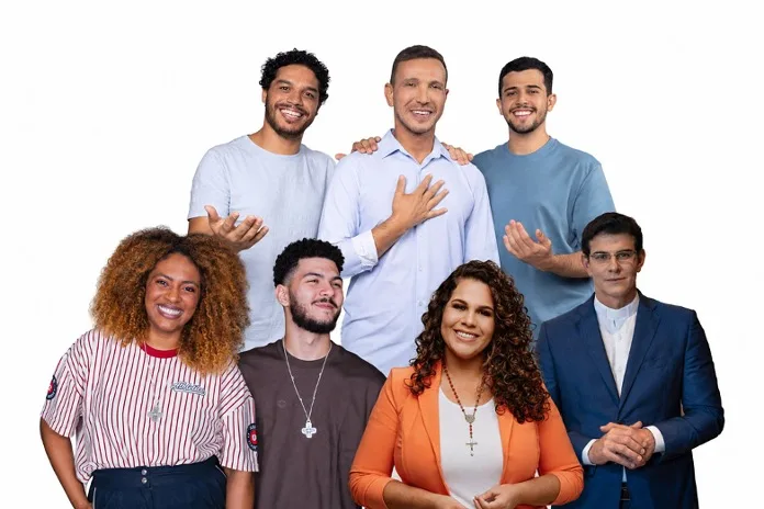 Imagem reúne cantores que estarão no Festival Católico